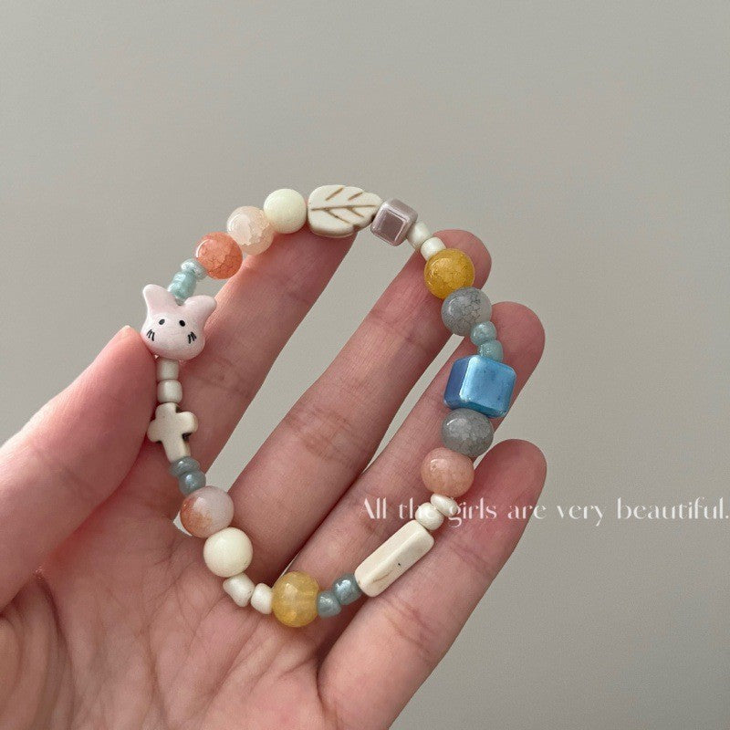 Wholesale Vintage Baroque Shaped Pearl Bracelet ACC-BT-Tongs004