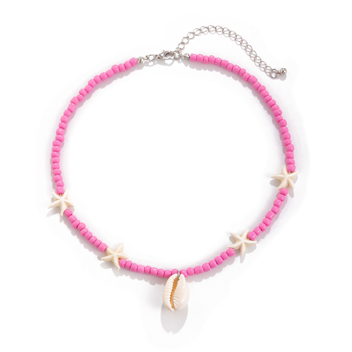 Wholesale Beach Vacation Rice Beaded Necklace