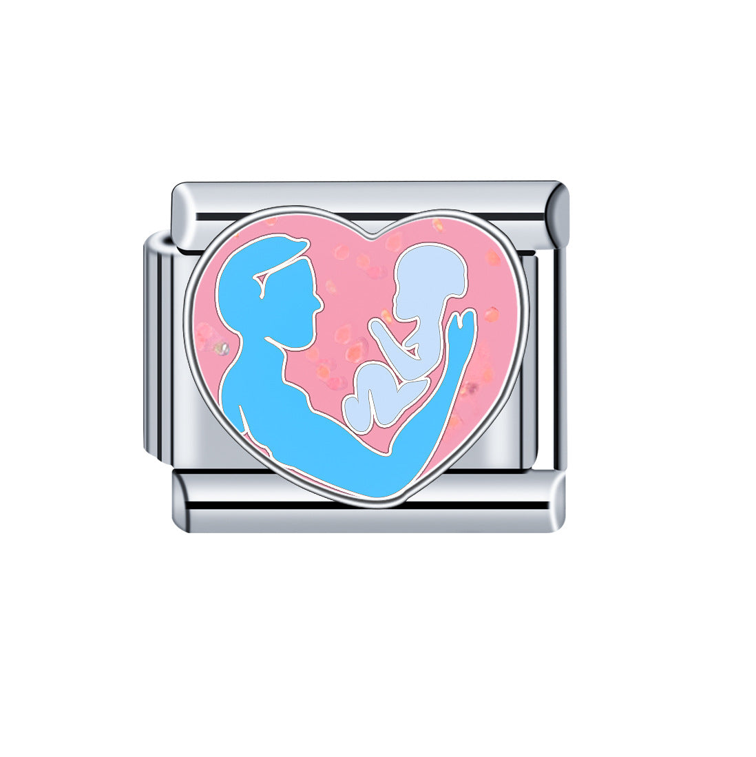 Wholesale Italian Charm Bracelet 9mm DIY Splicing Cute Creative Stainless Steel Composable Bracelet