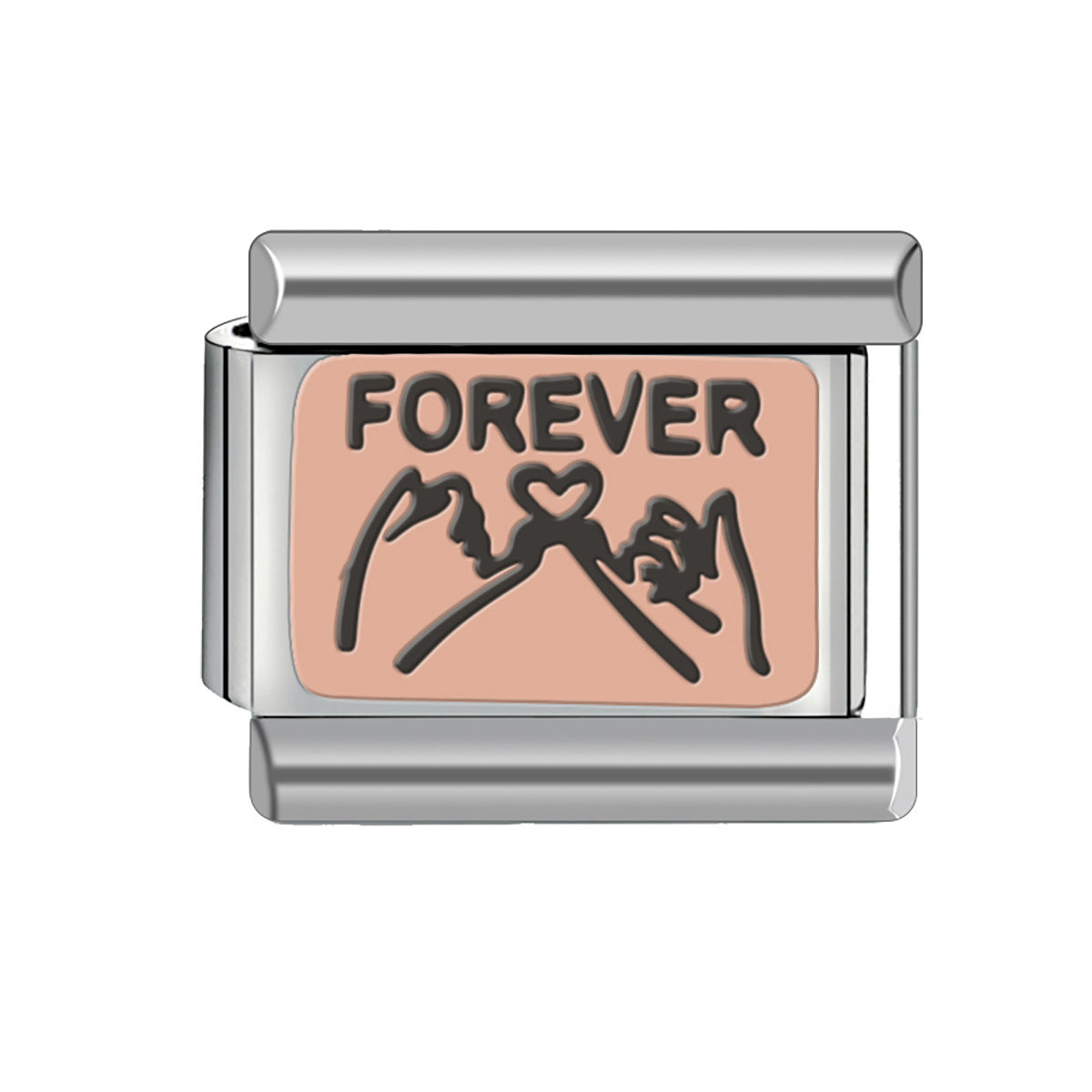 Wholesale Italian Charm Bracelet Stainless Steel Bracelet 9mm DIY Pattern Free Stitching Detachable Composable Bracelet ACC-BT-JL013