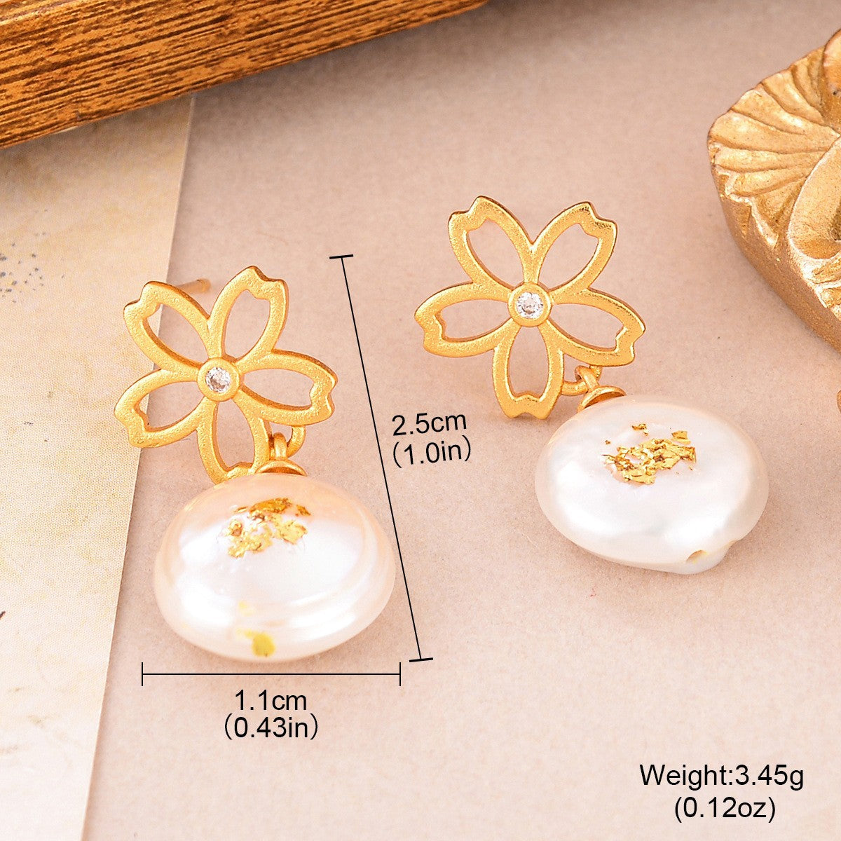 Wholesale  Geometric Heart Shaped Earrings