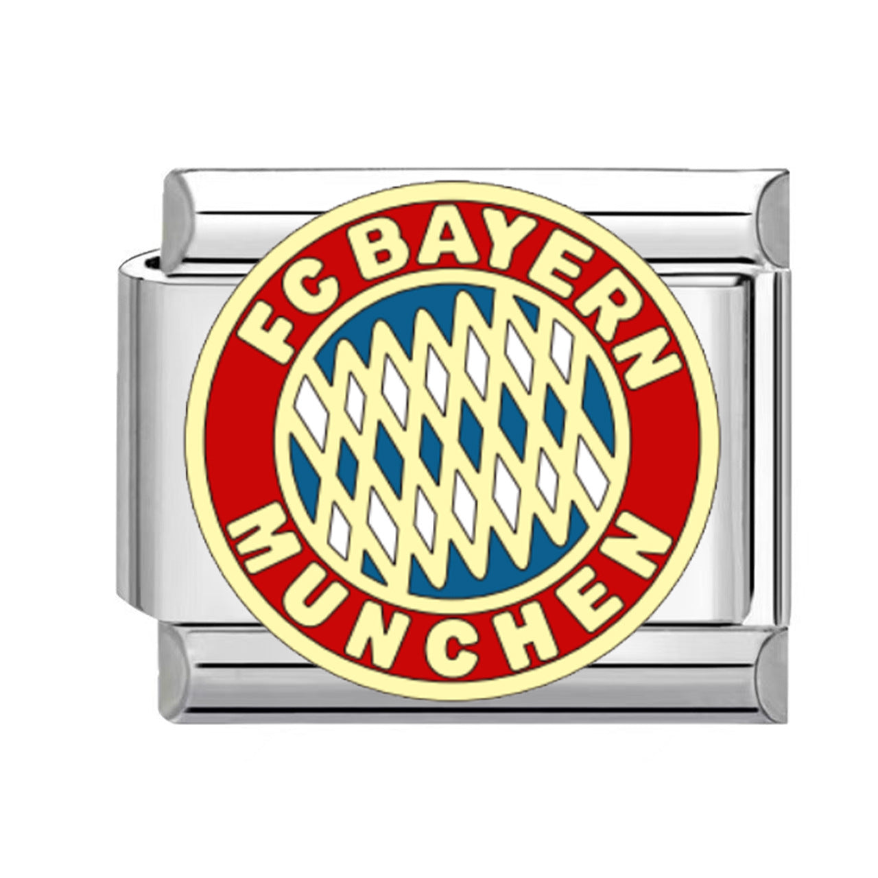 Wholesale Italian Charm Bracelet 9mm DIY Football Series   Creative Stainless Steel Composable Bracelet