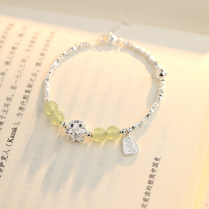 Wholesale Light luxury lotus bracelet