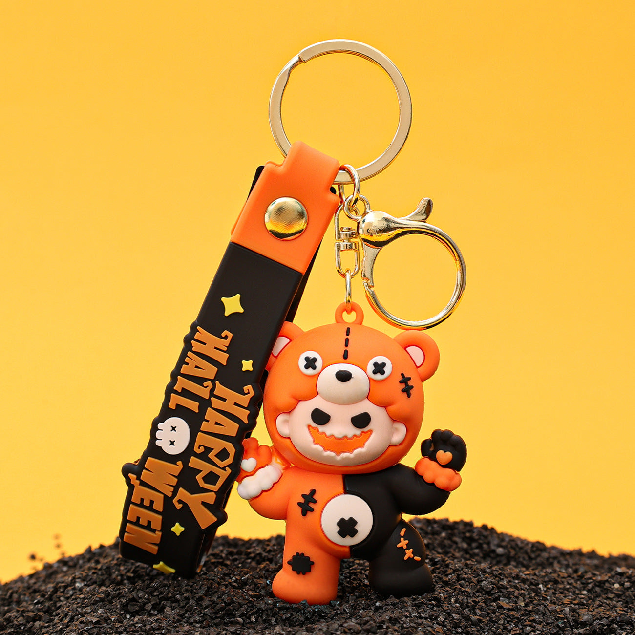 Wholesale  Ghost Glow in the Dark Keychain Cute Bag Charm Gift for Boutique Resale