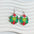 Wholesale Cute Cartoon Acrylic Grinch Christmas Earrings