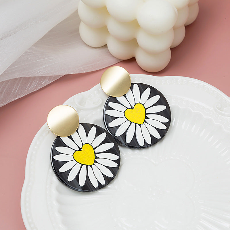 Wholesale Cute Childlike Style Girl Earrings Acrylic Earrings ACC-ES-MDD026