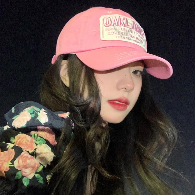 Wholesale 3D Embroidery Pink Baseball Cap ACC-HT-Xianj007