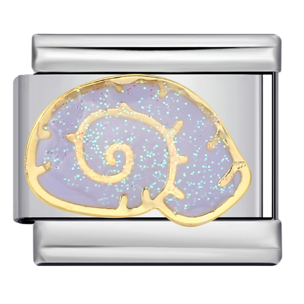 Wholesale Italian Charm Bracelet 9mm DIY Splicing Removable Beach Camping Stainless Steel Composable Bracelet