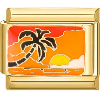 Wholesale Italian Charm Bracelet 9mm DIY Splicing Eiffel Tower Violin Stainless Steel Composable Bracelet