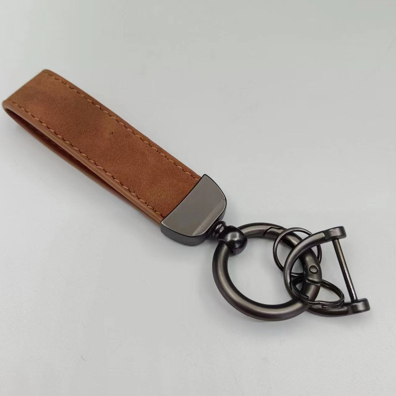 Wholesale Zinc Alloy Keychain Black Gunmetal Hardware Decorative Accessory for Wedding Gift