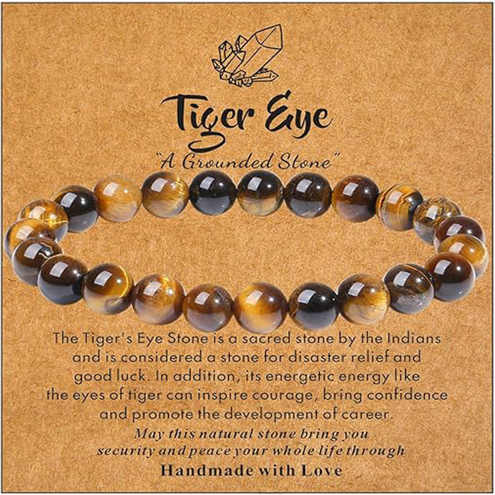 Wholesale Natural Stone Bracelet Handmade Beaded Pink Zebra Amethyst Elastic Cord Bracelet ACC-BT-Yunh004