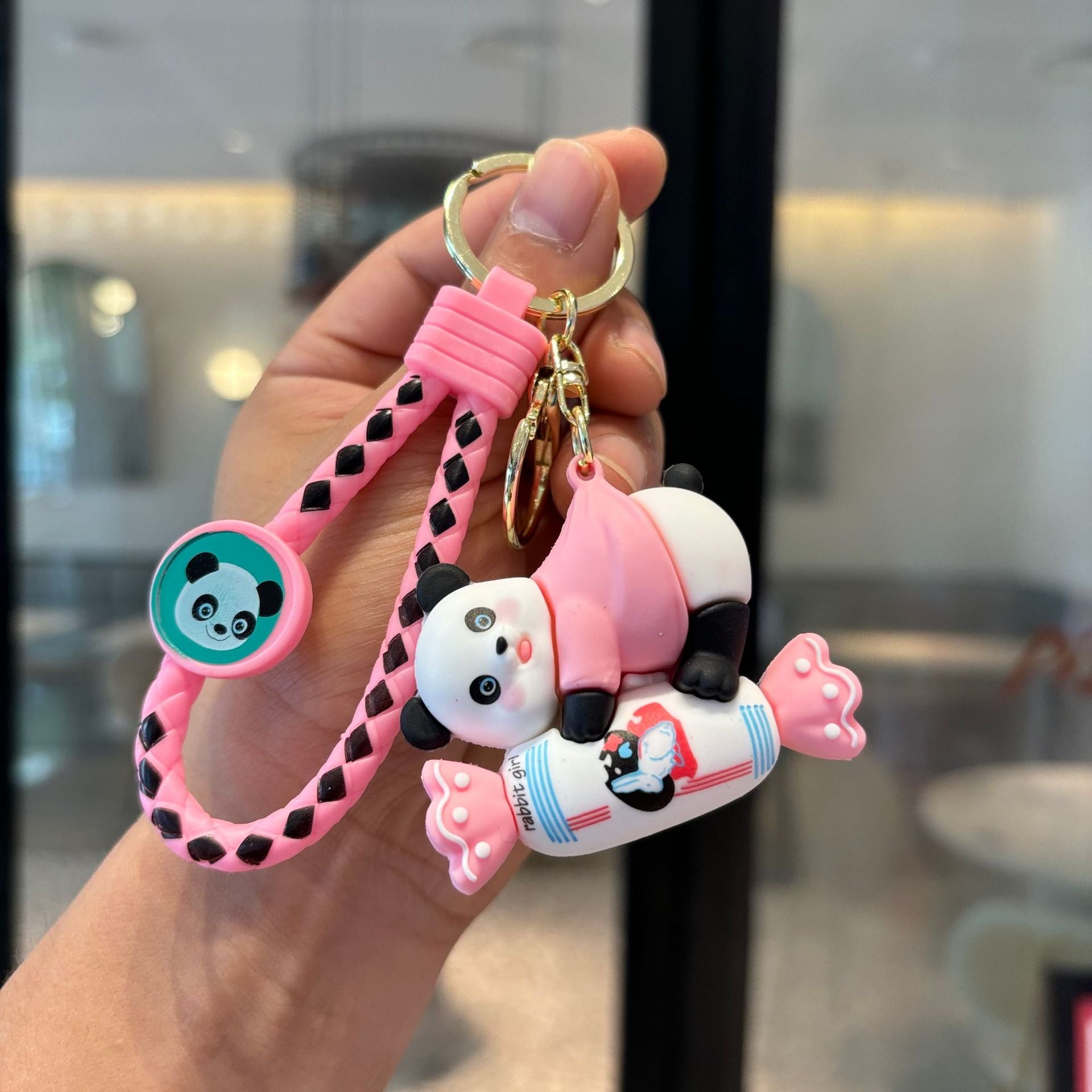 Wholesale Cartoon Little Panda Keychain Keychain