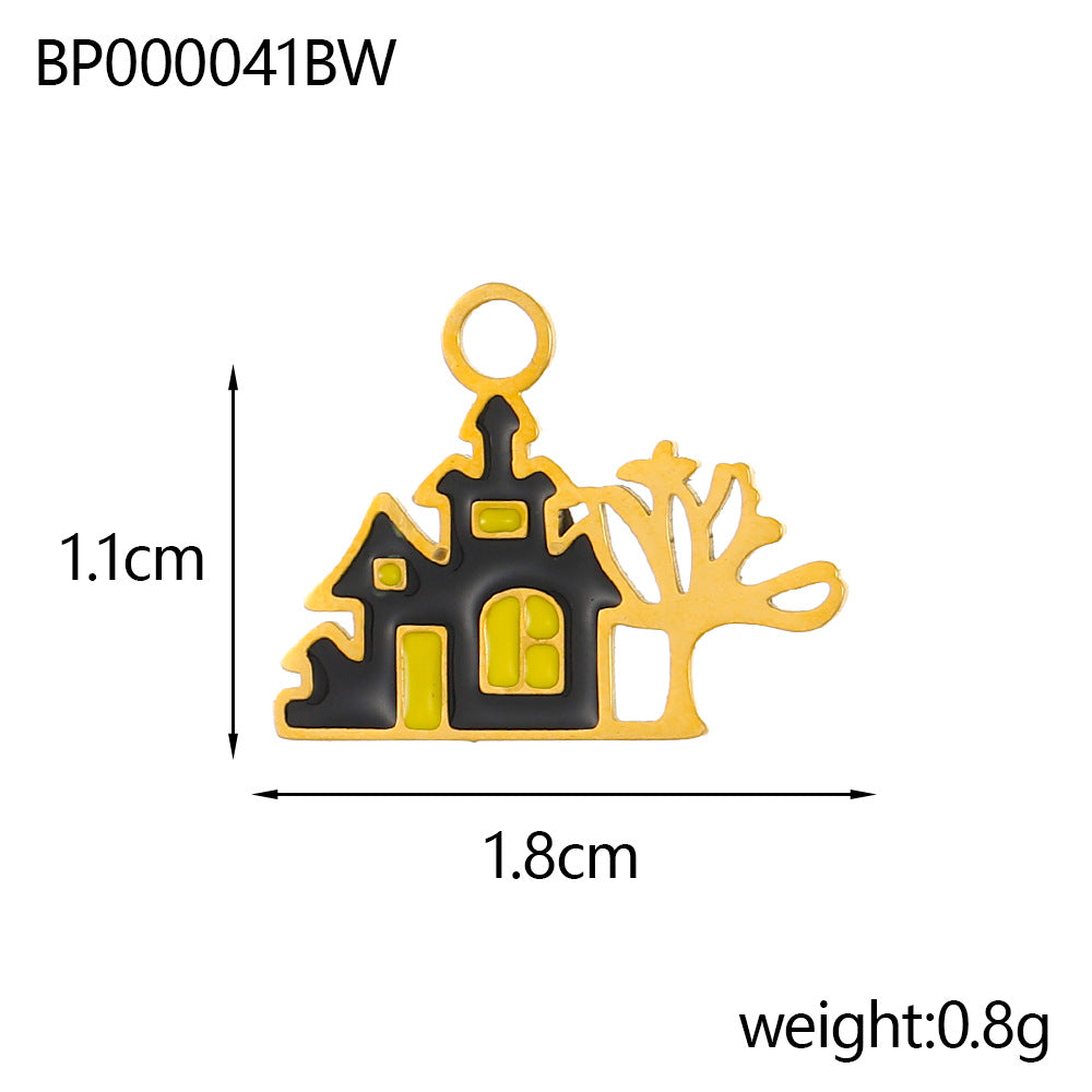 Wholesale  stainless steel oil dripping bat pendant