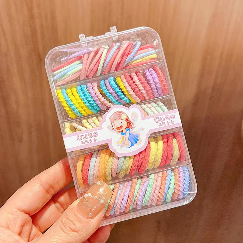Wholesale Children's Rubber Bands Do Not Damage The Hair Resin Hair Scrunchies ACC-HS-Mengz002