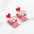 Wholesale Valentine's Day LOVE Letter Pink Love Acrylic Earrings