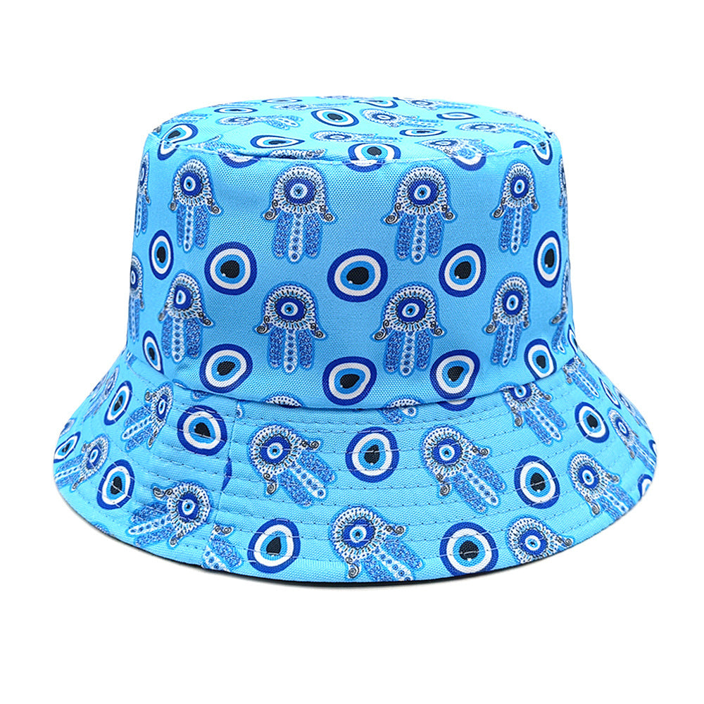Wholesale Devil Eyes Padima Palm Bucket Hat ACC-HT-ShunM003