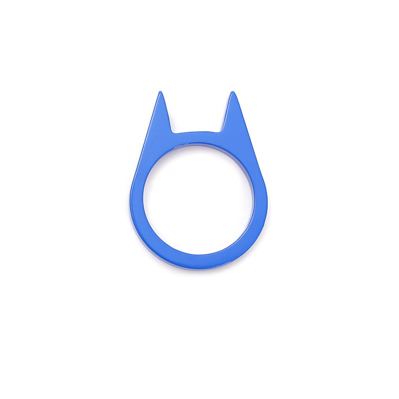 Wholesale  Single Finger Buckle Outdoor Products Ring Keychains