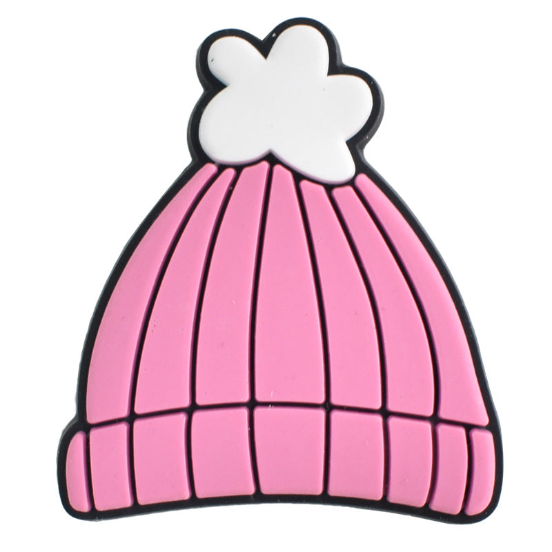 Wholesale Random 100pcs Christmas PVC Soft Rubber Shoe Buckle Decoration ACC-SC-RYY062