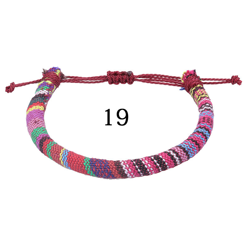 Wholesale Bohemian Ethnic Style Handmade Woven Bracelet