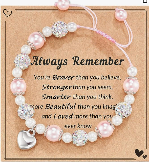 Wholesale pink bracelet alloy love unicorn pendant bracelet