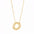 Wholesale Chubby Letter Pendant Clavicle Chain  Necklace