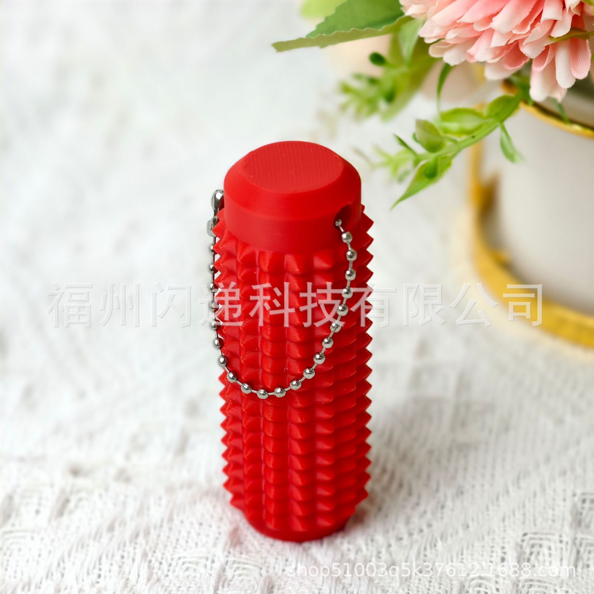 Wholesale  Portable Fingertip Decompression Massage Keychain