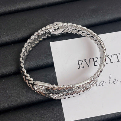 Wholesale vintage three-layer snake bracelet  ring