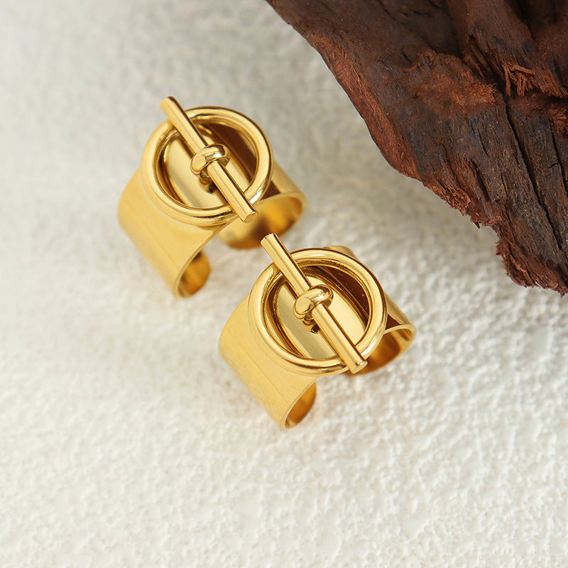 Wholesale Hip Hop Hydraulic Titanium Steel Ring