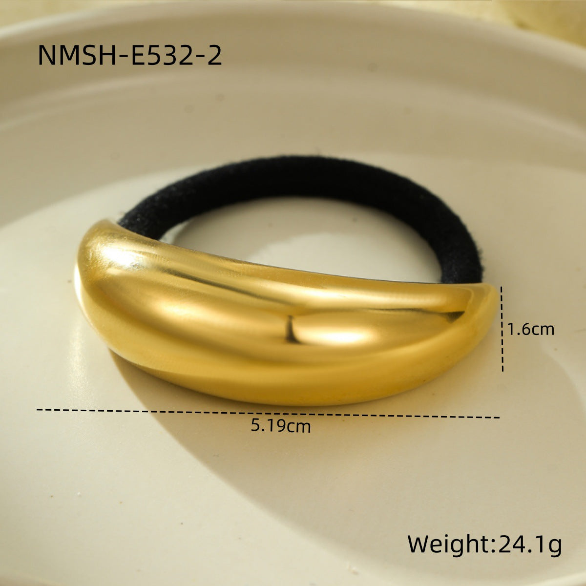 Wholesale Titanium Steel Shell Starfish Headwear Hair Scrunchies