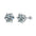 Wholesale  moissanite classic six-claw luxury earrings