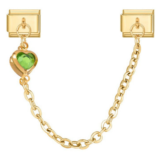 Wholesale Italian Modular Bracelet Heart Pendant DIY Composable Bracelet Charms DIY Bracelets