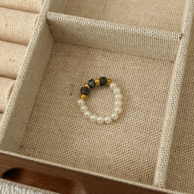 Wholesale  Personalized Beaded Index Finger Ring