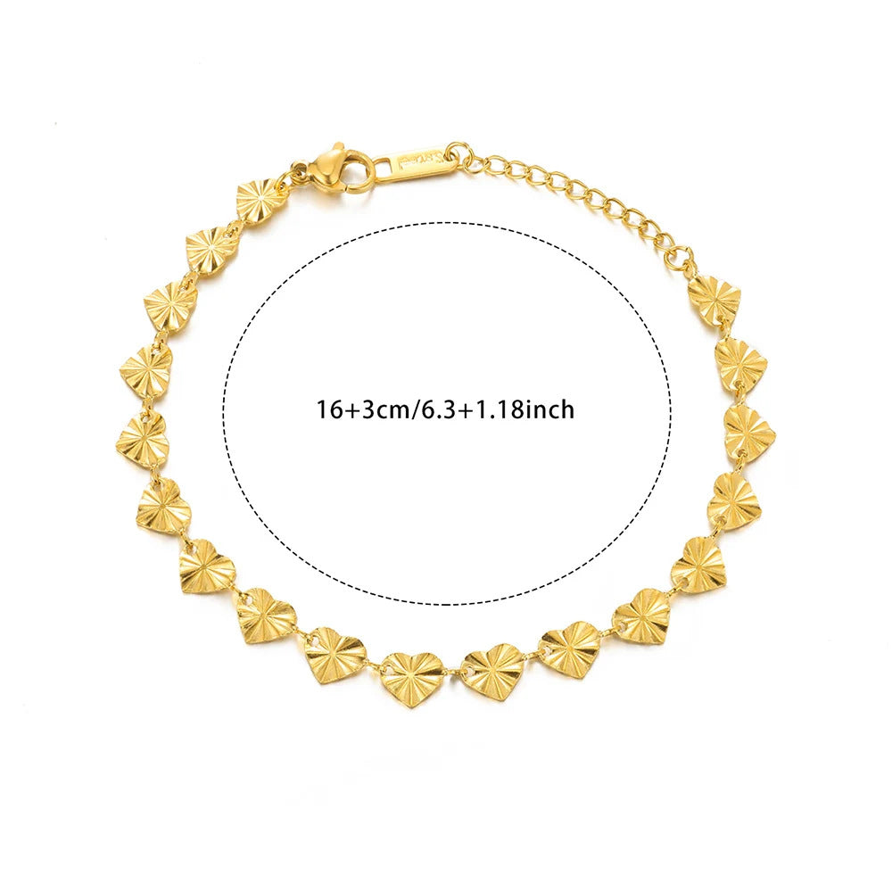 Wholesale Stainless Steel 18K Gold-Plated Bracelet