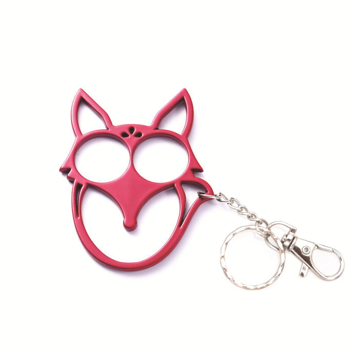 Wholesale Outdoor Fox Metal Pendant Keychain Keychains Accessories ACC-KC-NN001