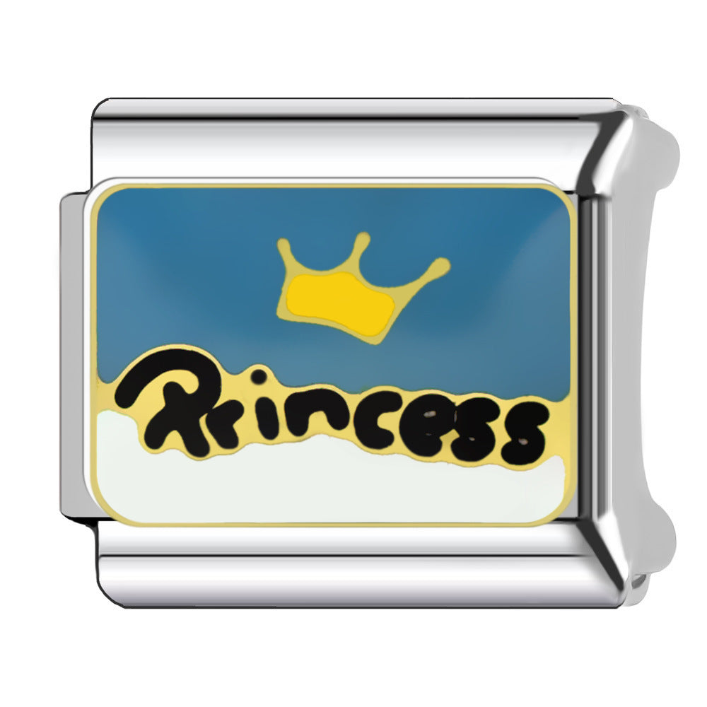 Wholesale   Italian Charm Bracelet 9mm DIY wedding Creative Stainless Steel Composable Bracelet