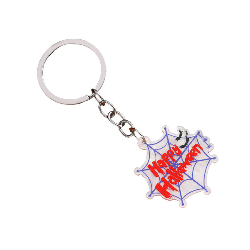 Wholesale  Skull Keychain Acrylic  Cherry Animal Keychain Bag Accessory Gift