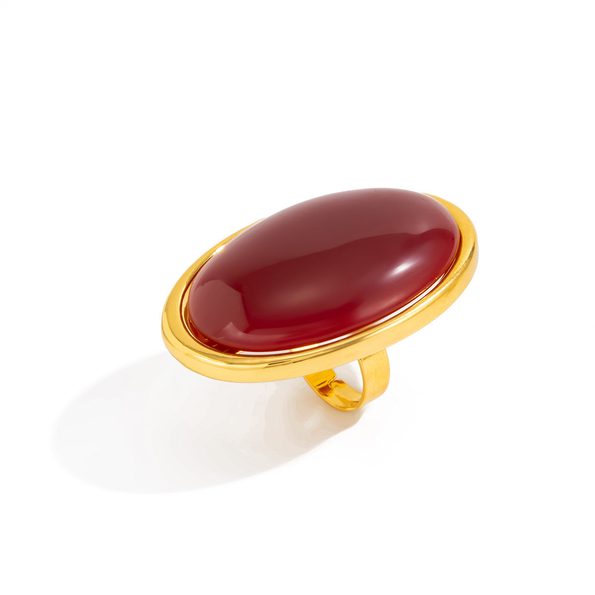 Wholesale Electroplated Metal Vintage Exaggerated Open Ring,  Boutique Resale
