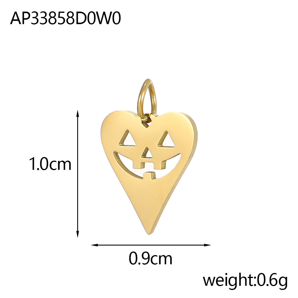 Wholesale  stainless steel skull head pendant