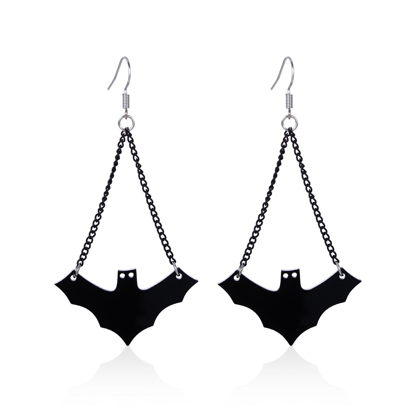Wholesale Halloween Horror Skeleton Frame Ghost Pumpkin Spider Bat Earrings ACC-ES-BinLi009