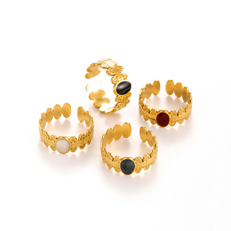 Wholesale Titanium Steel Luxury Ring