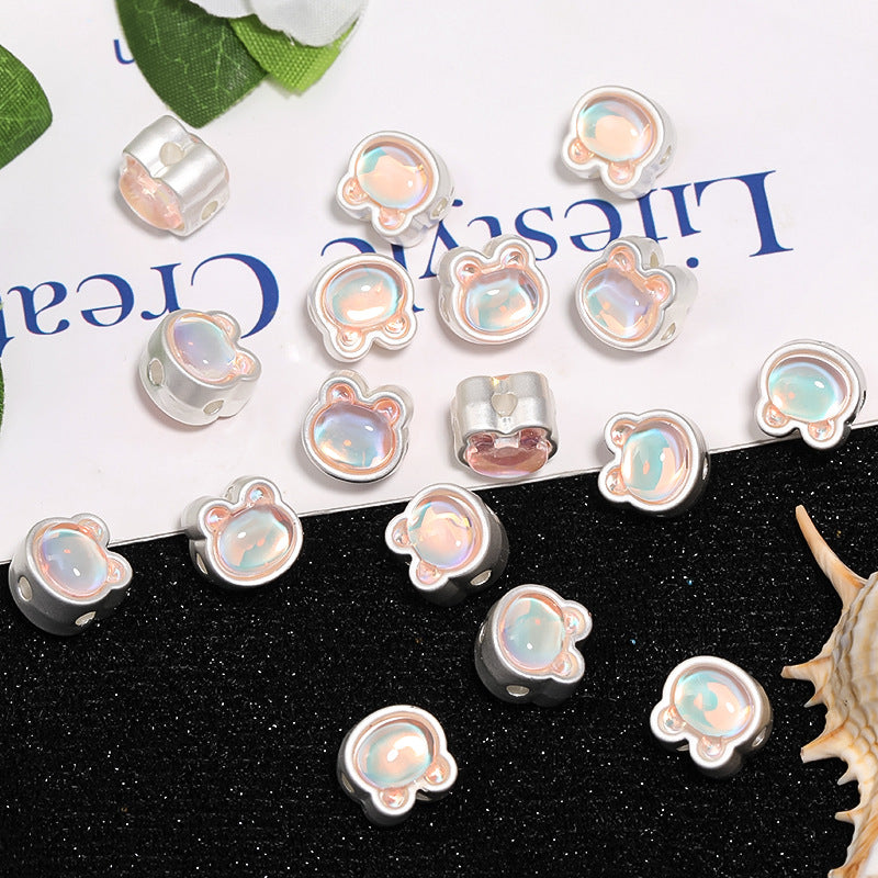 Wholesale 50pcs Spacer Bead Mermaid Four-way Beaded DIY Accessories ACC-BDS-BLG144