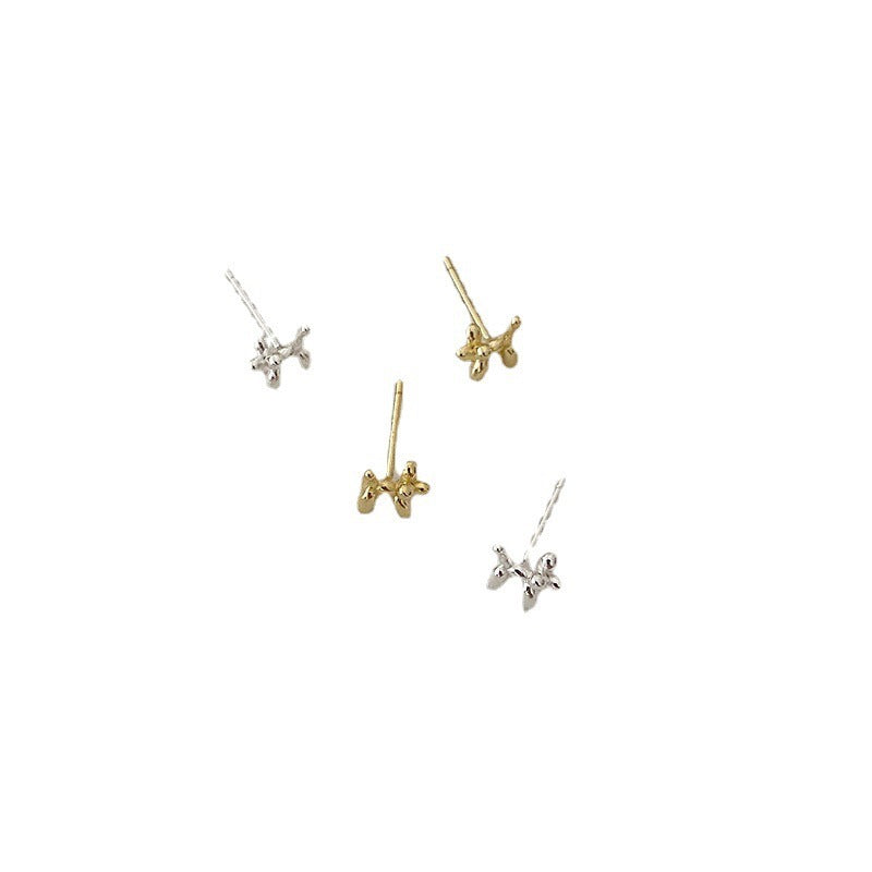 Wholesale Balloon Dog ear studs girls small cute earrings