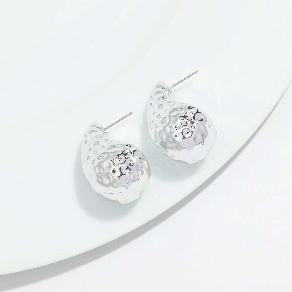 Wholesale Electroplated CCB Diamond Earrings