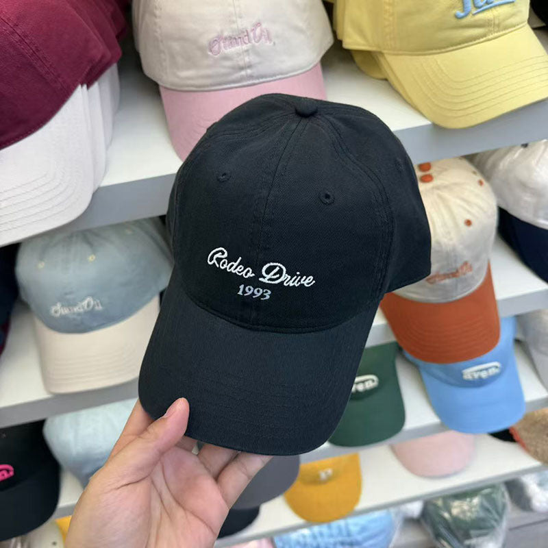 Wholesale Washed Soft Top Embroidered  Baseball Cap