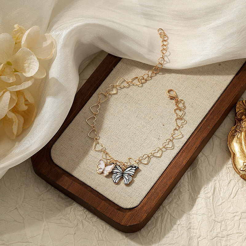 Wholesale Butterfly Heart Bracelet