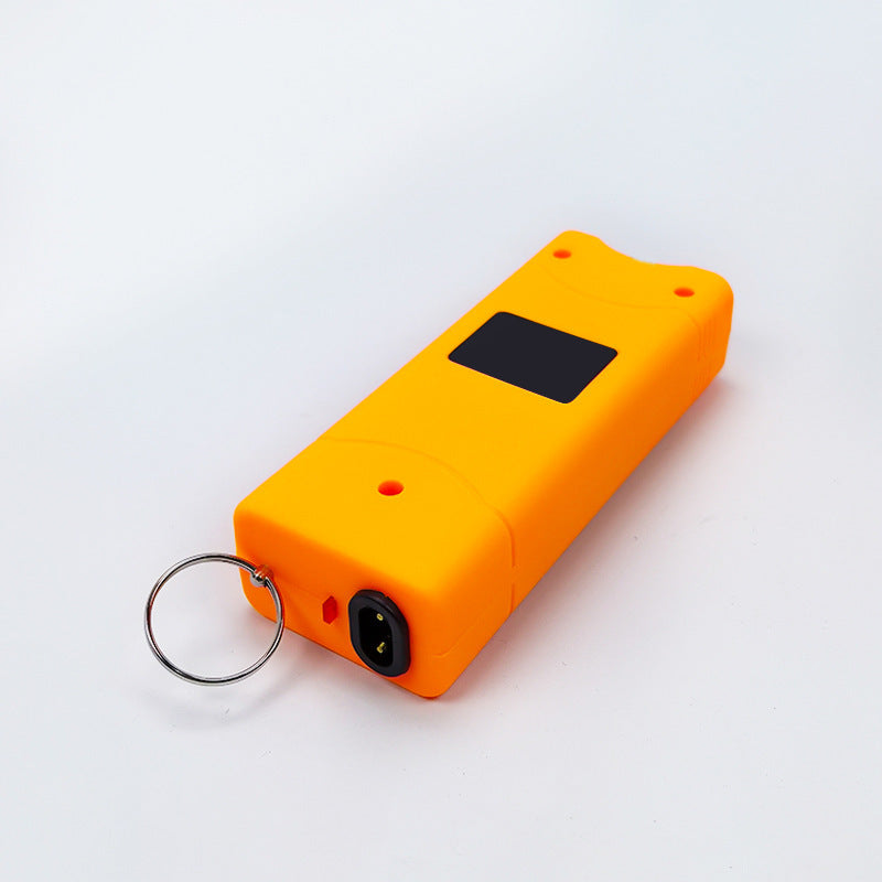 Wholesale Colorful sequins solid color multifunctional rechargeable flashlight keychain accessories