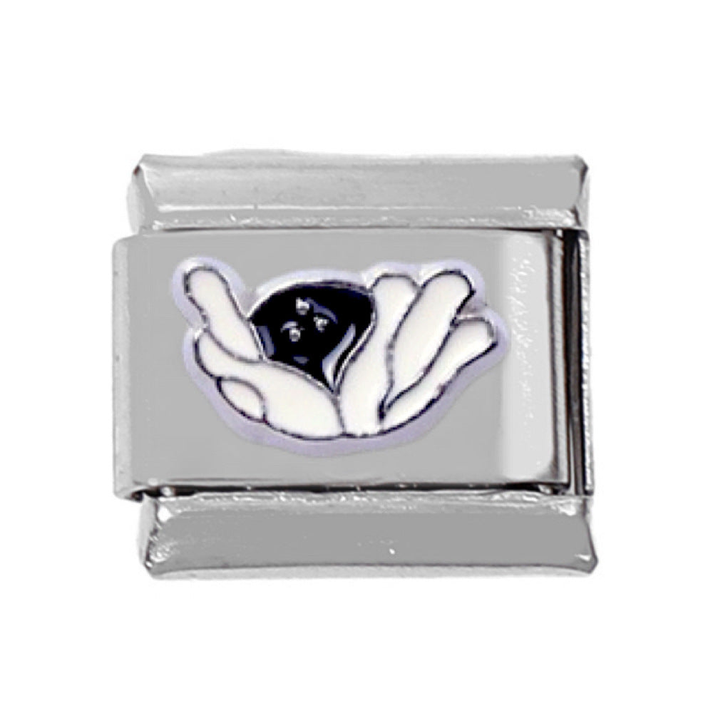 Wholesale 5pcs Italian Charm Bracelet Charm Module Stainless Steel Love Bracelet 9mm DIY Pattern Free Stitching Detachable Composable Bracelet ACC-BT-DaLiang015