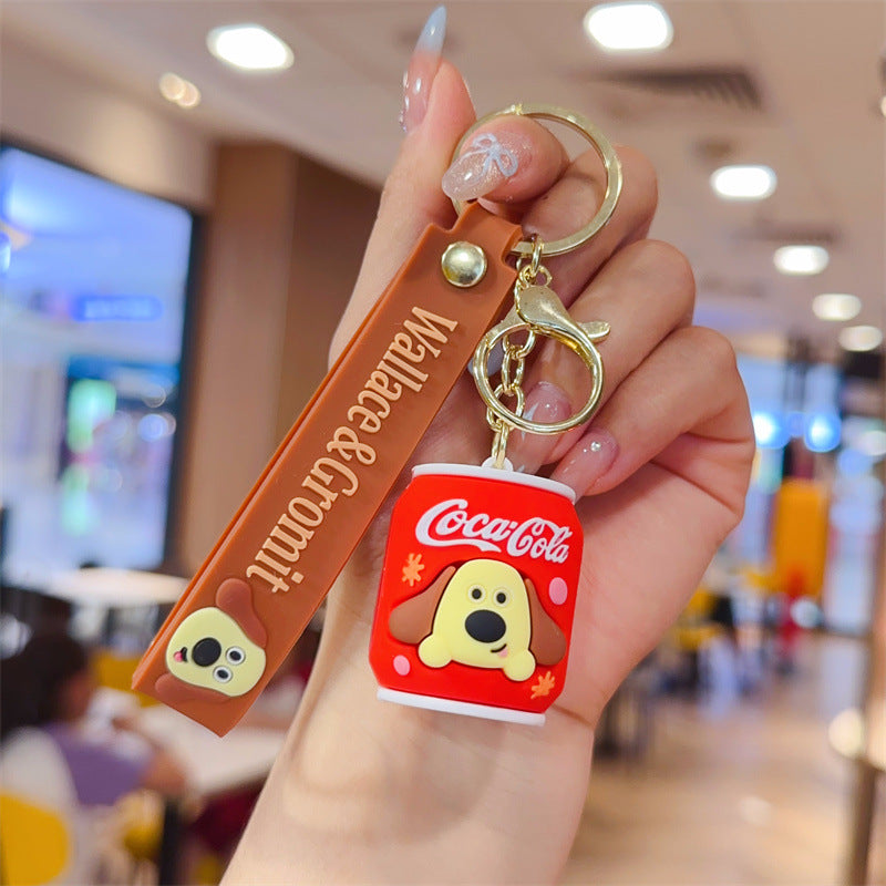Wholesale Cartoon Dessert Dog Keychain