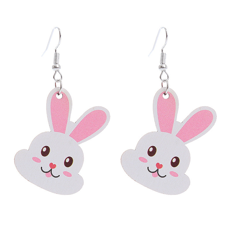 Wholesale Acrylic Easter Bunny Cross Butterfly Earrings