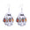 Wholesale Halloween Themed Earrings Funny Ghost Pumpkin Bat  Acrylic Earrings